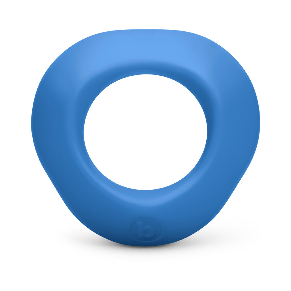 b-Vibe Flex Ring Delta Silicone C-Ring Blue