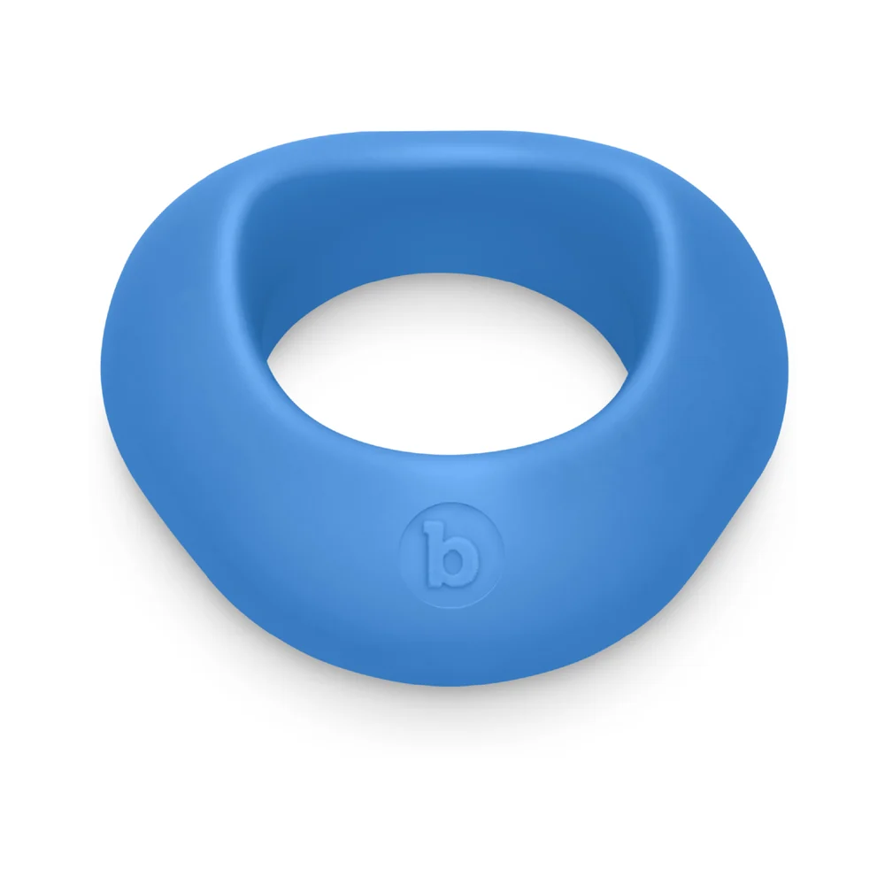 b-Vibe Flex Ring Delta Silicone C-Ring Blue