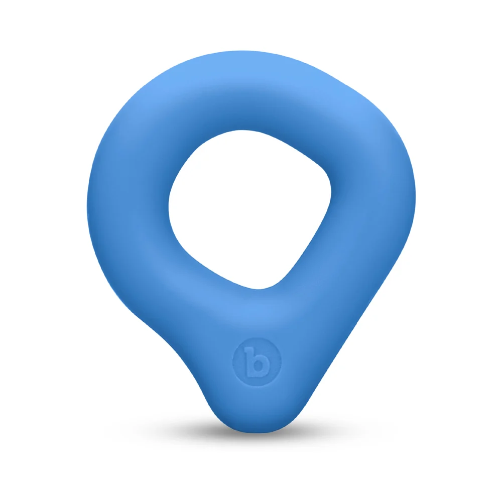b-Vibe Flex Ring Drip Silicone C-Ring Blue