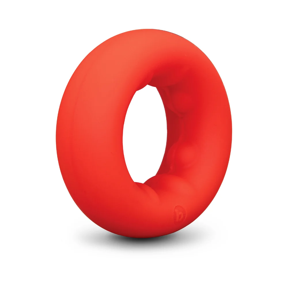 b-Vibe Flex Ring Grip Ultra Soft Silicone C-Ring Red
