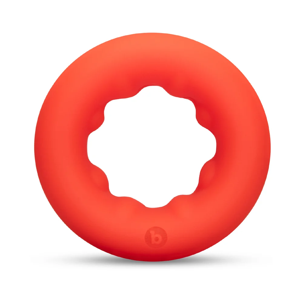 b-Vibe Flex Ring Grip Ultra Soft Silicone C-Ring Red