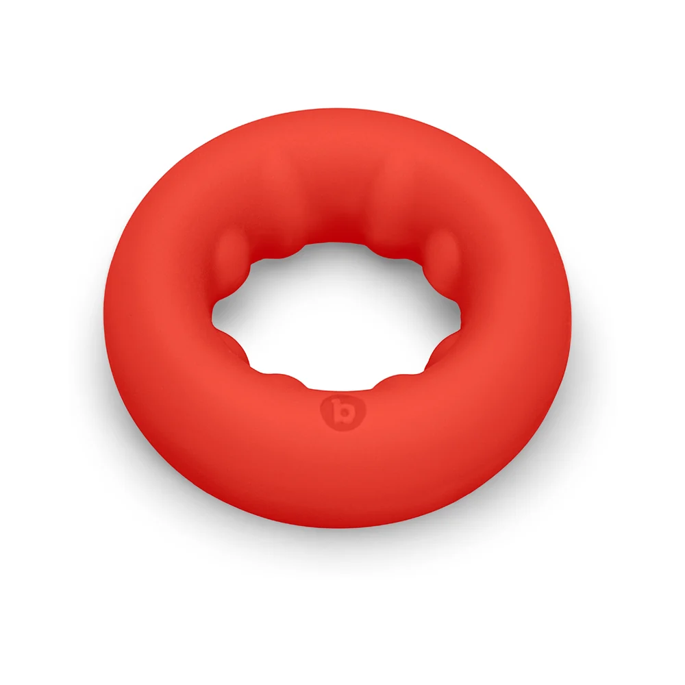 b-Vibe Flex Ring Grip Ultra Soft Silicone C-Ring Red
