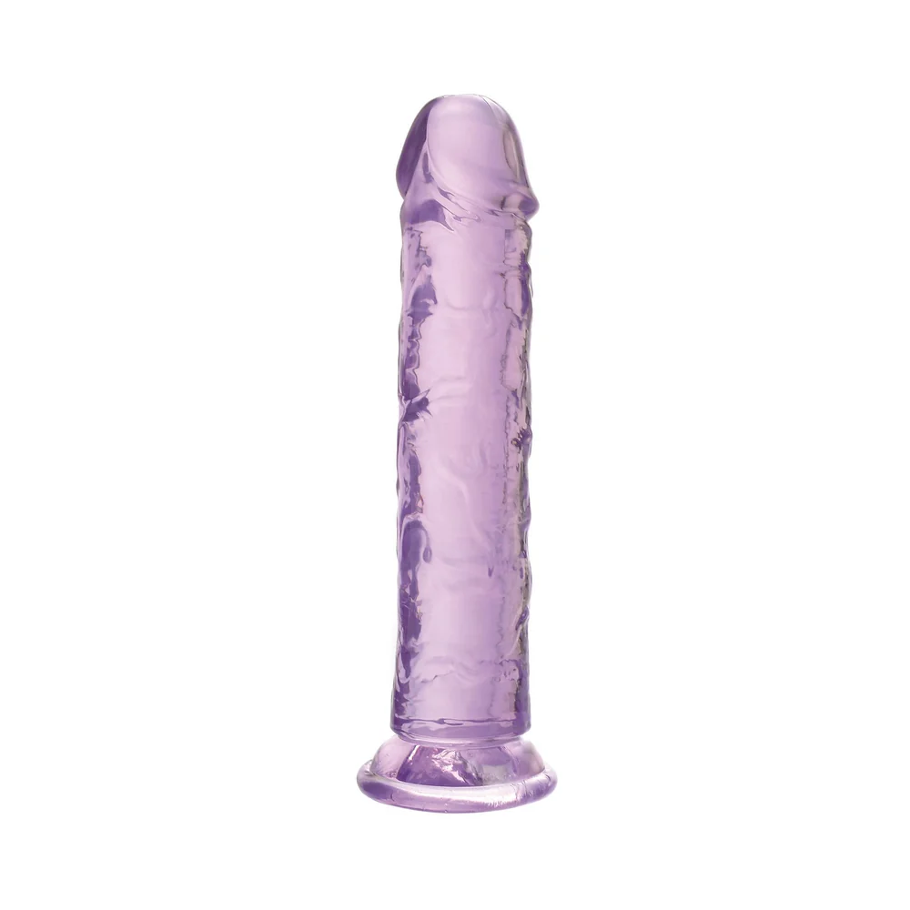 Adam & Eve Crystal Gem 7 in. Dildo Amethyst