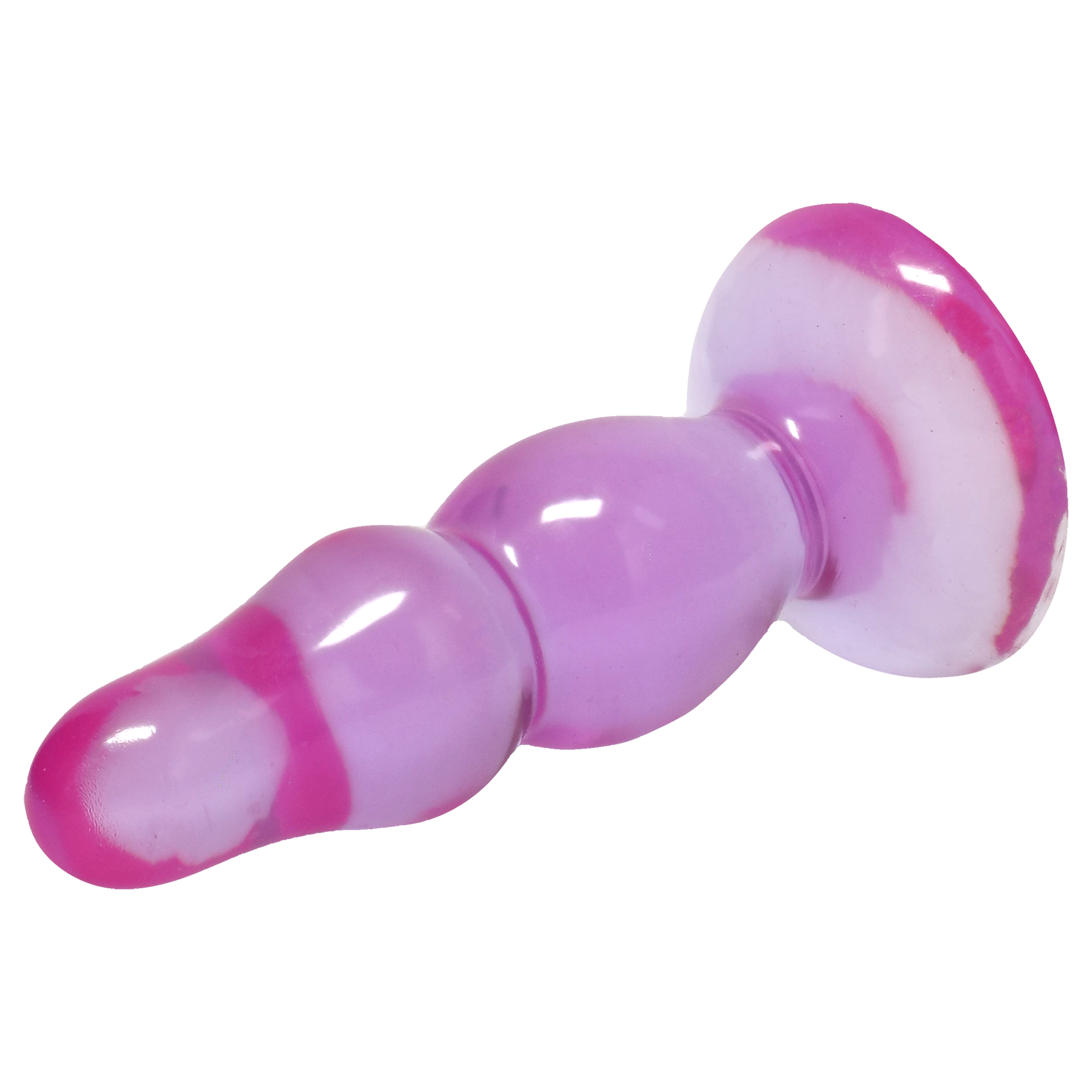 Crystal Jellies - Novice Pop Plug - 4 Inch Purple