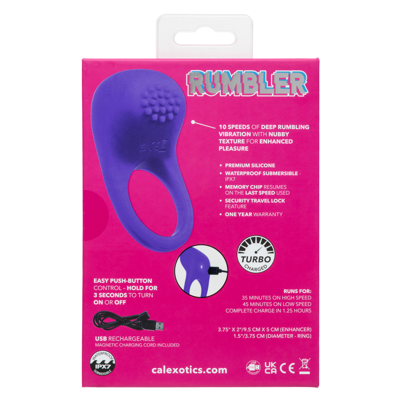 Rumbler Rumble Ring Purple