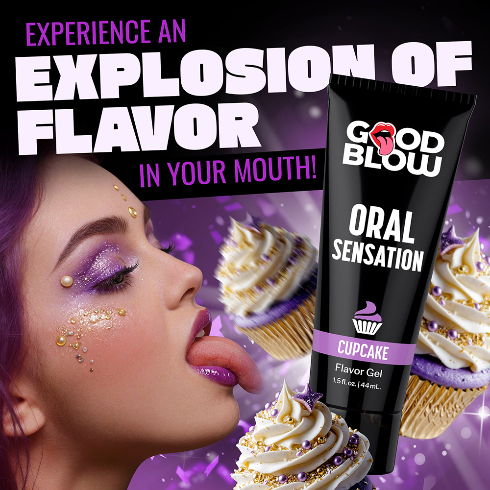 Good Blow Oral Sensation Cupcake Flavor Gel