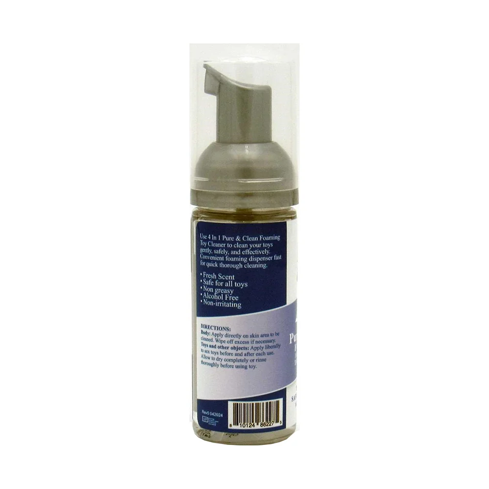 Adam & Eve 4 in 1 Pure & Clean Foaming Toy Cleaner 1.6 oz.