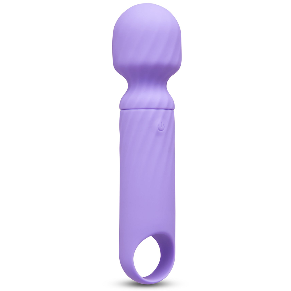 VibeFantasy 5" Lolly Wand Rechargeable Mini Wand Purple