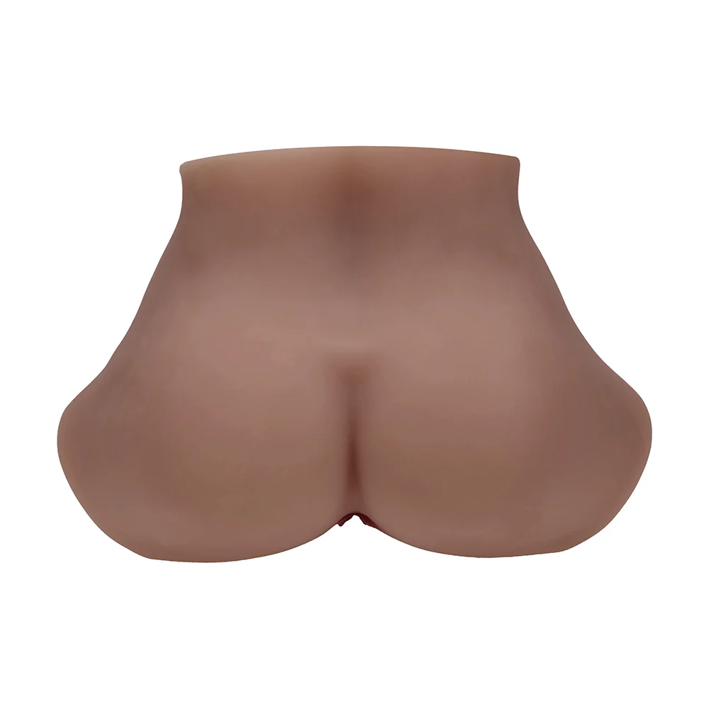 Xkin Bodyforms Eve Rhodes Dual Entry Vibrating Masturbator Brown