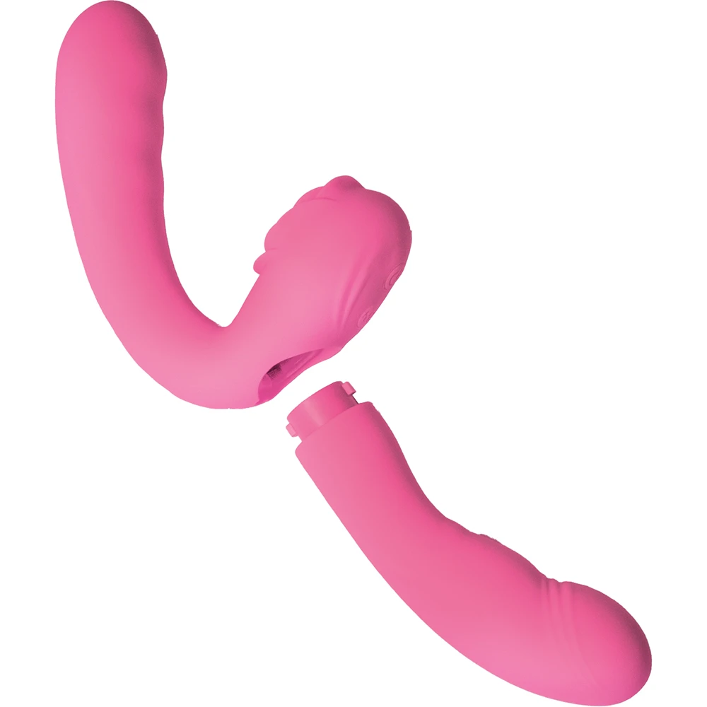 Desire 2-Piece Dual Vibrator Pink