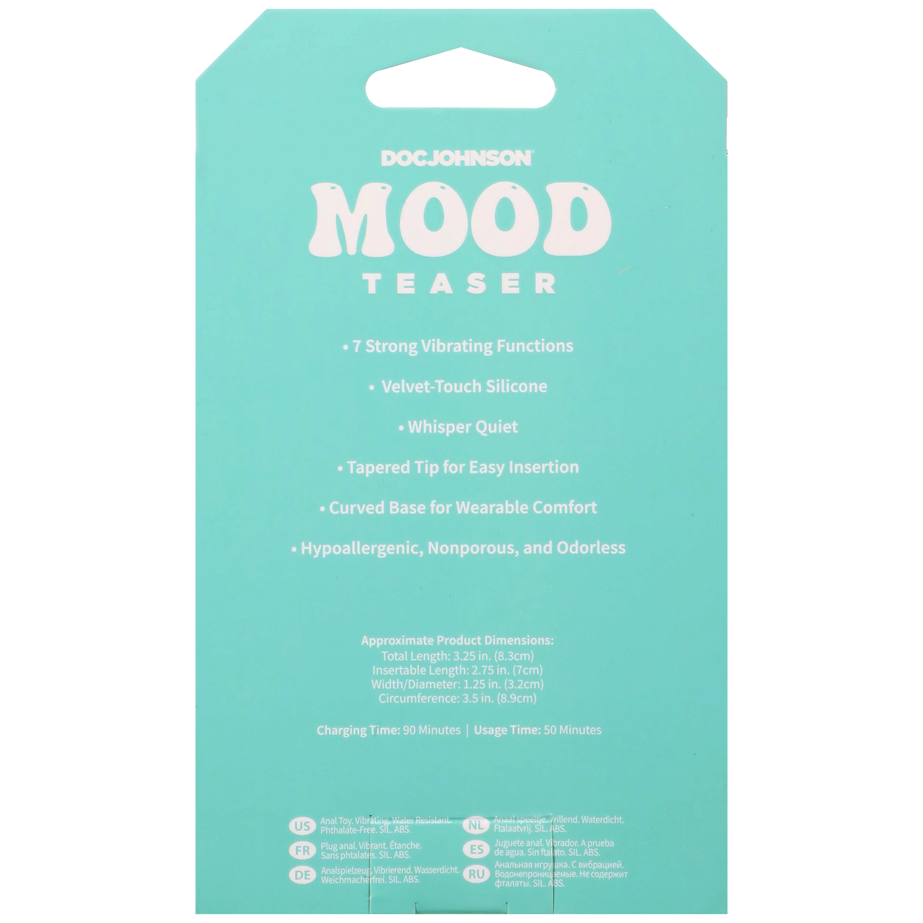 Mood - Teaser - Vibrating Micro Plug Lavender
