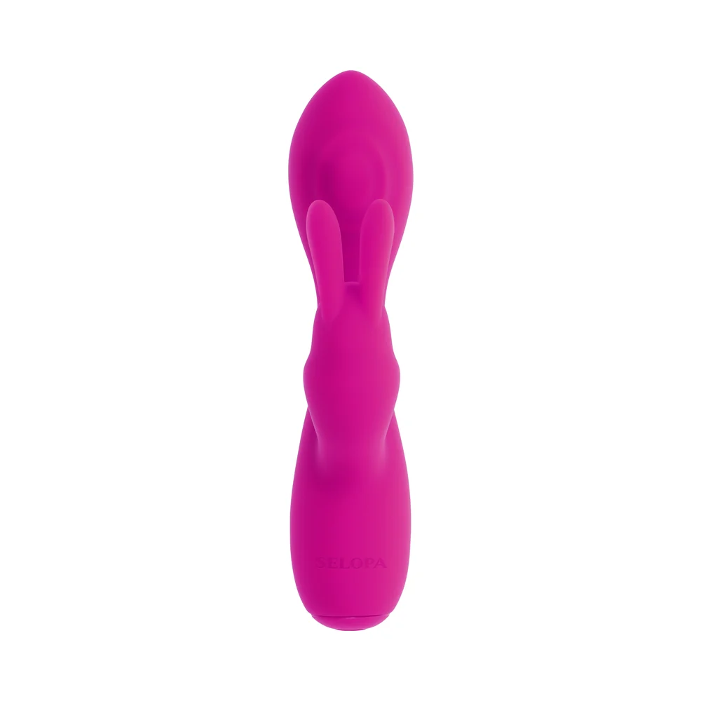 Selopa Luna Bunny Silicone Rechargeable Pink