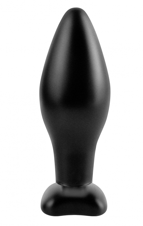 Pipedream Anal Fantasy Collection Medium Silicone Butt Plug - Black