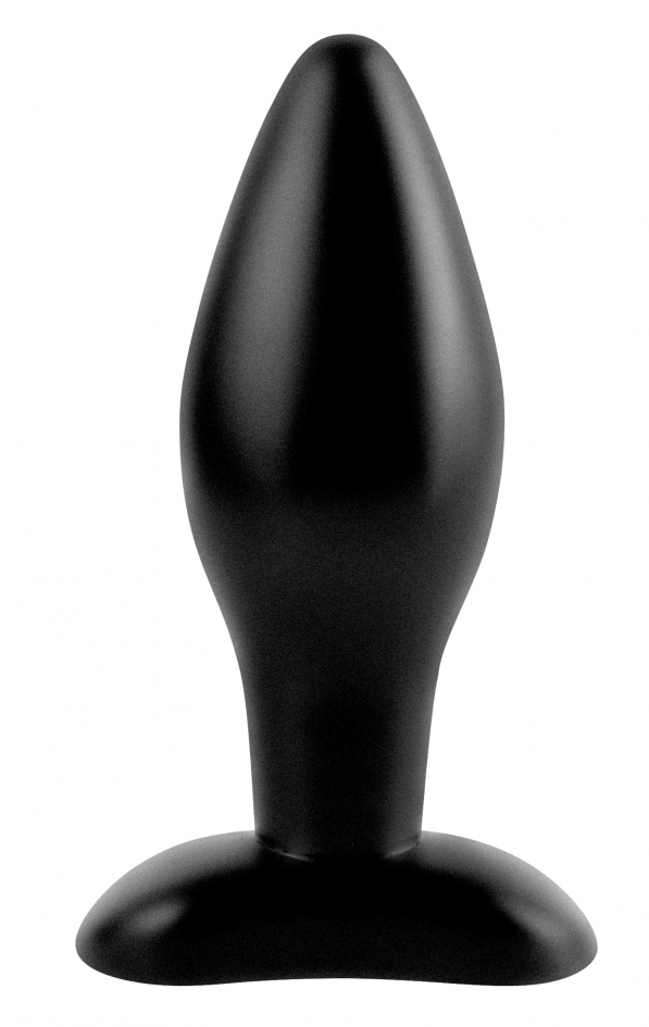 Pipedream Anal Fantasy Collection Medium Silicone Butt Plug - Black