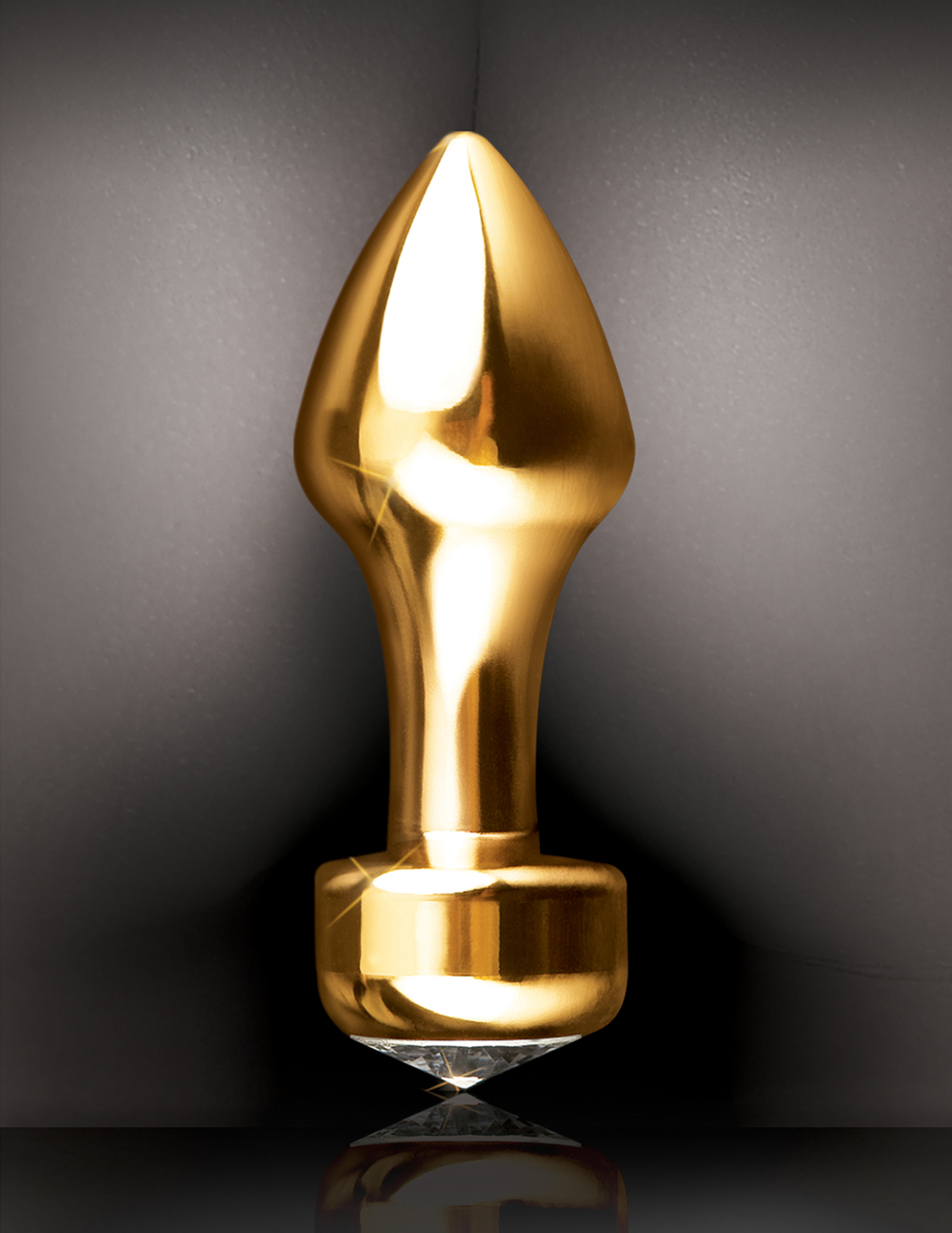 Pipedream Fetish Fantasy Gold Mini Luv Butt Plug - Gold