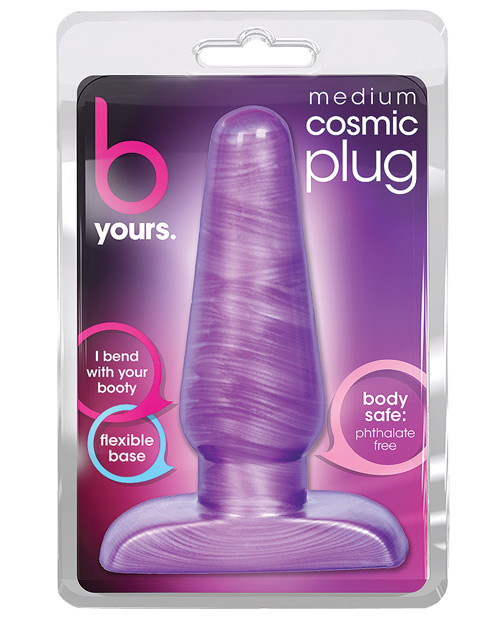 Blush B Yours Cosmic Butt Plug Medium - Purple