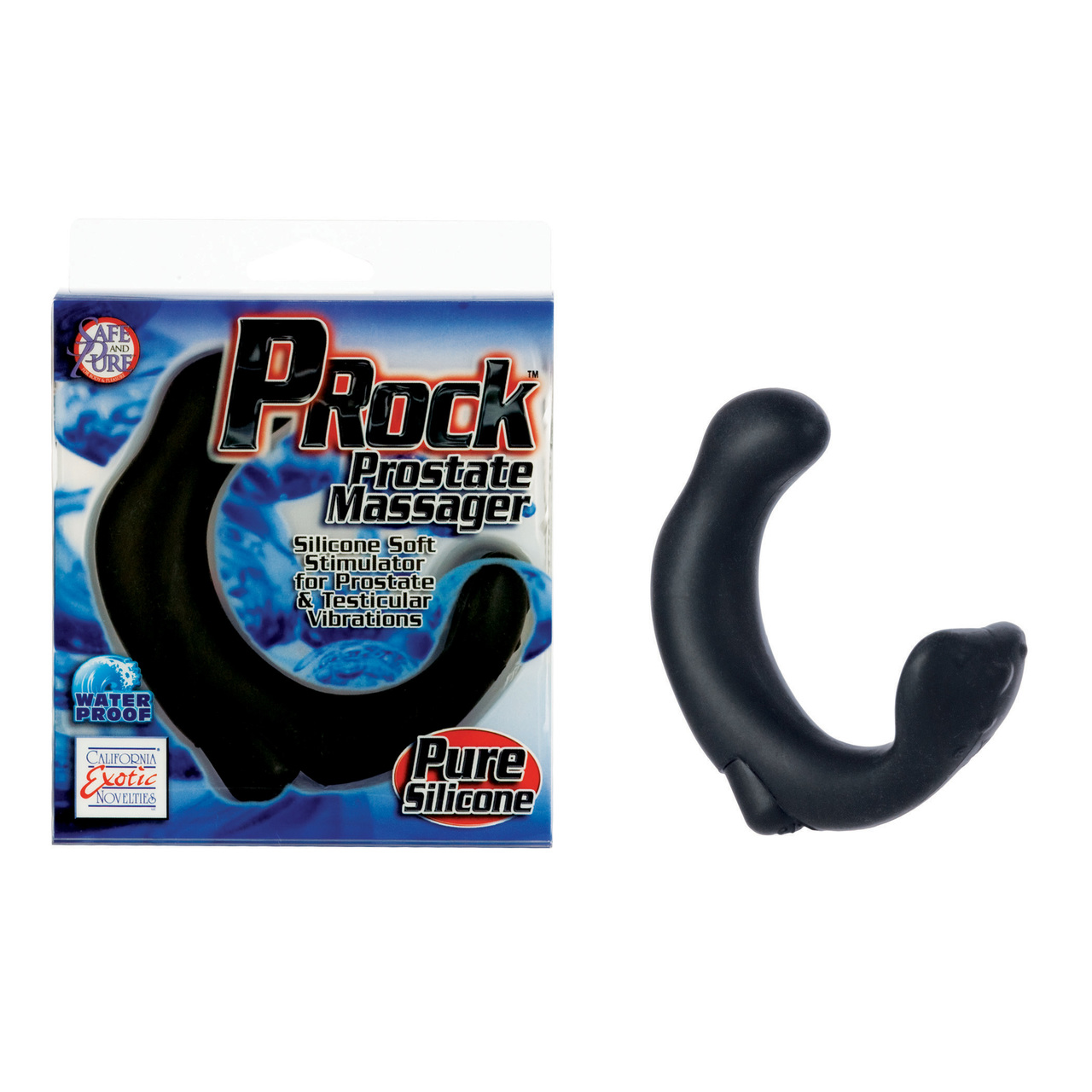 CalExotics P - Rock Prostate Massager - Black