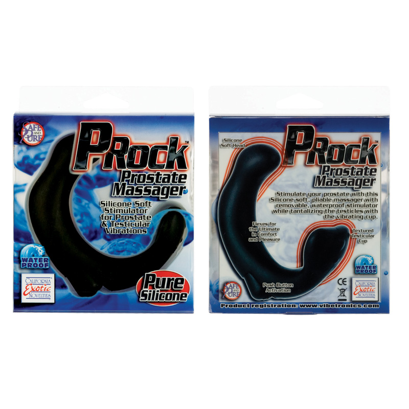 CalExotics P - Rock Prostate Massager - Black