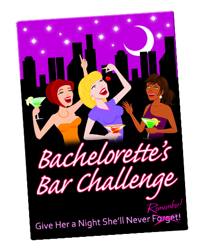Bachelorette's Bar Challenge Card Game