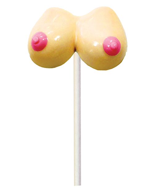 Hott Products Boobies Pops - Strawberry