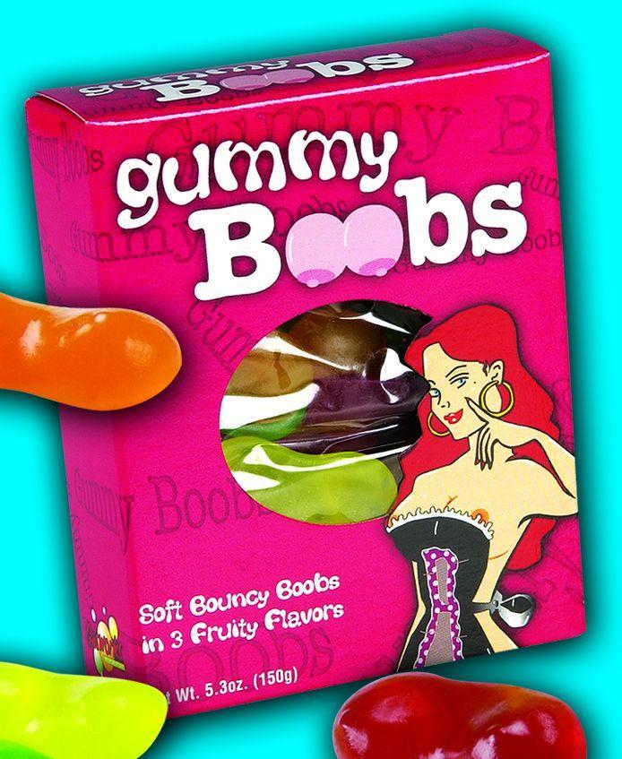 Gummy Boobs Candy - 5.35 Oz.