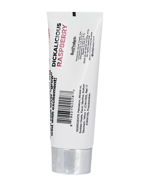 Hott Products Dickalicious Penis Arousal Gel 2 Oz - Raspberry