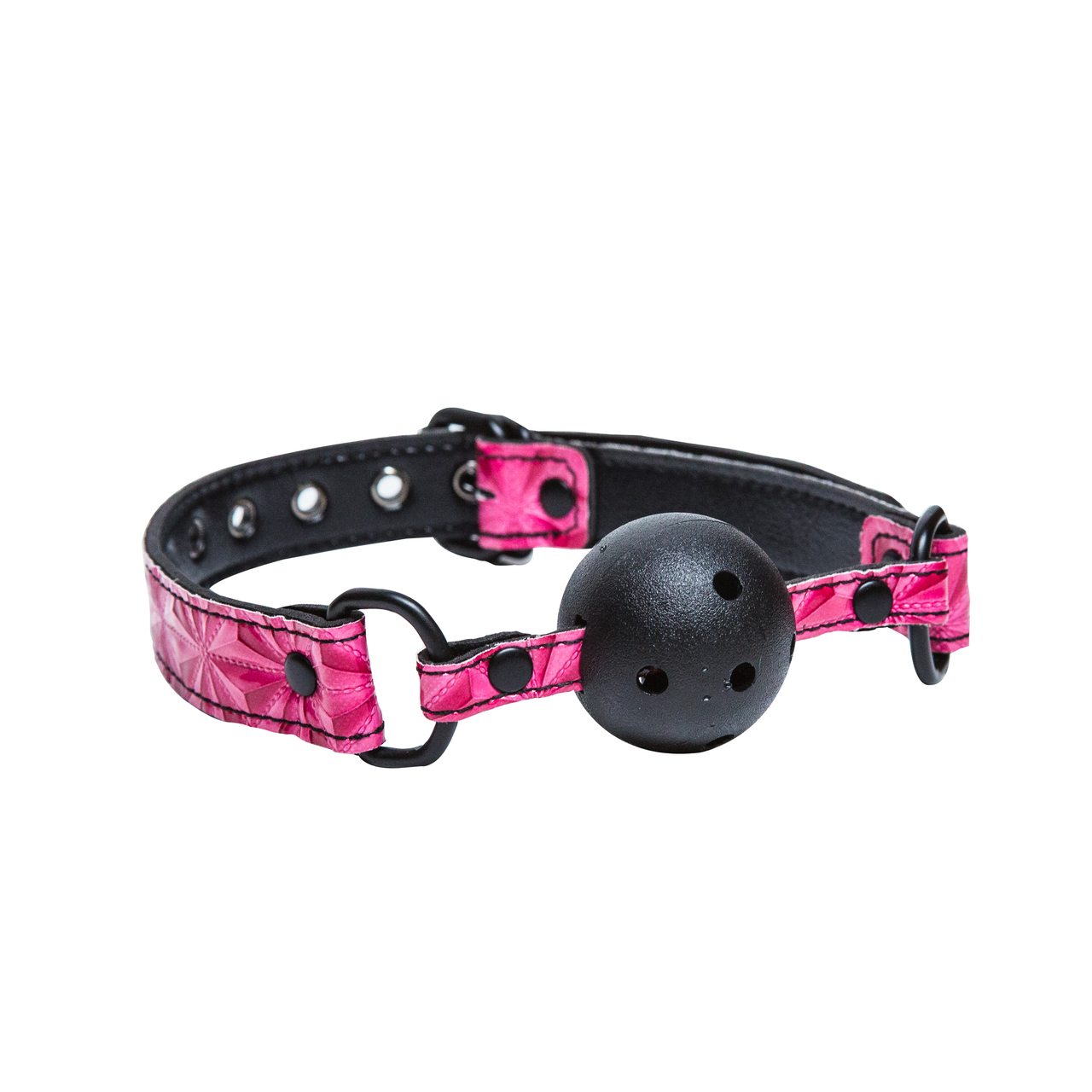 NS Novelties Fetish Sinful Ball Gag - Pink