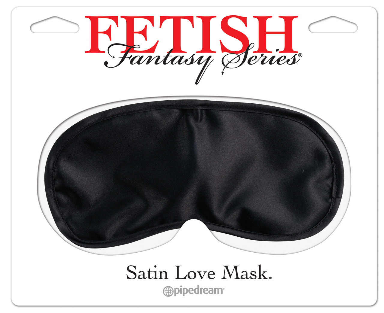 Pipedream Fetish Fantasy Series Satin Love Mask - Black