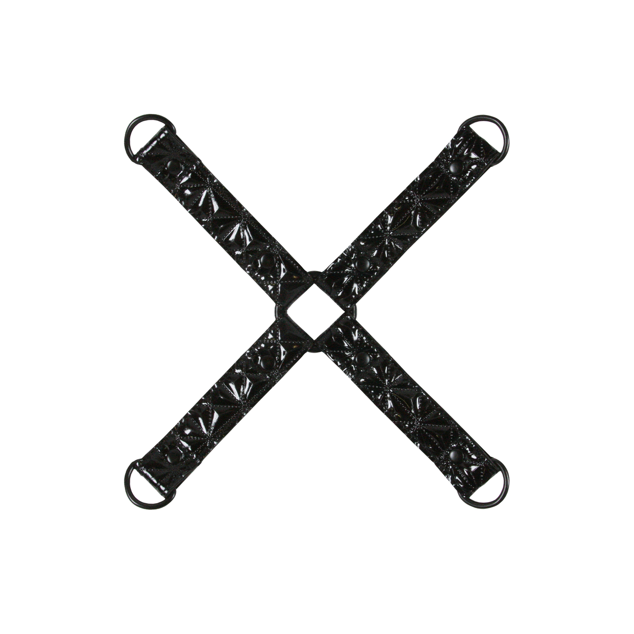 NS Novelties Fetish Sinful Hogtie Restraint - Black
