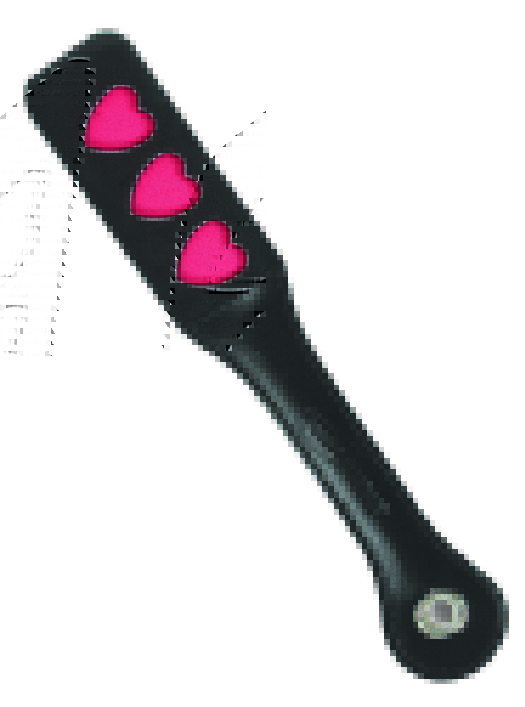Sportsheets 12" Leather Heart Impression Paddle