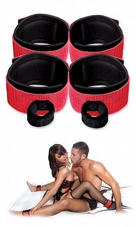 Pipedream Fetish Fantasy Web - Bed Restraint System