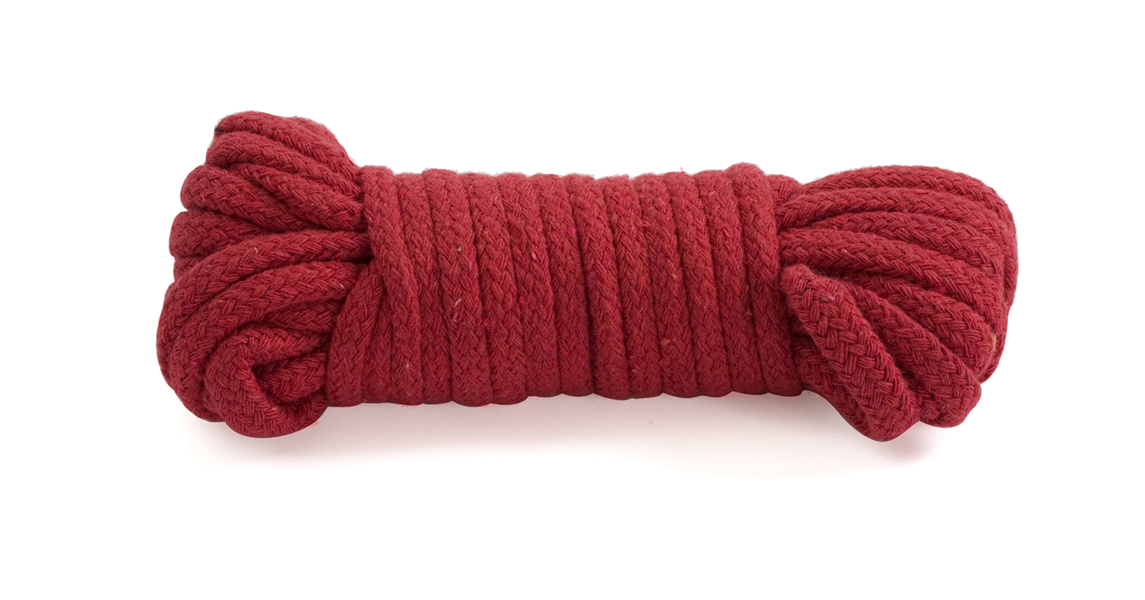 Doc Johnson Fetish Japanese Style Bondage Cotton Rope - Red