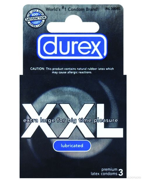 Durex XXL Condoms - Box Of 3
