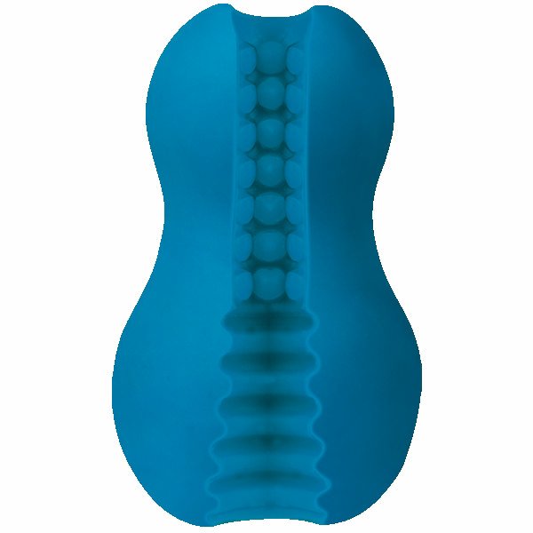 Doc Johnson Mood ULTRASKYN Exciter Masturbator Stroker - Blue