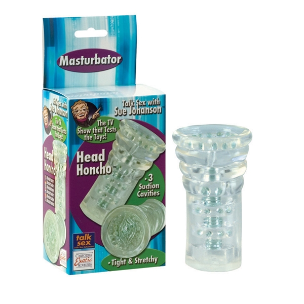 CalExotics Sue Johanson Head Honcho Male Masturbator Stroker