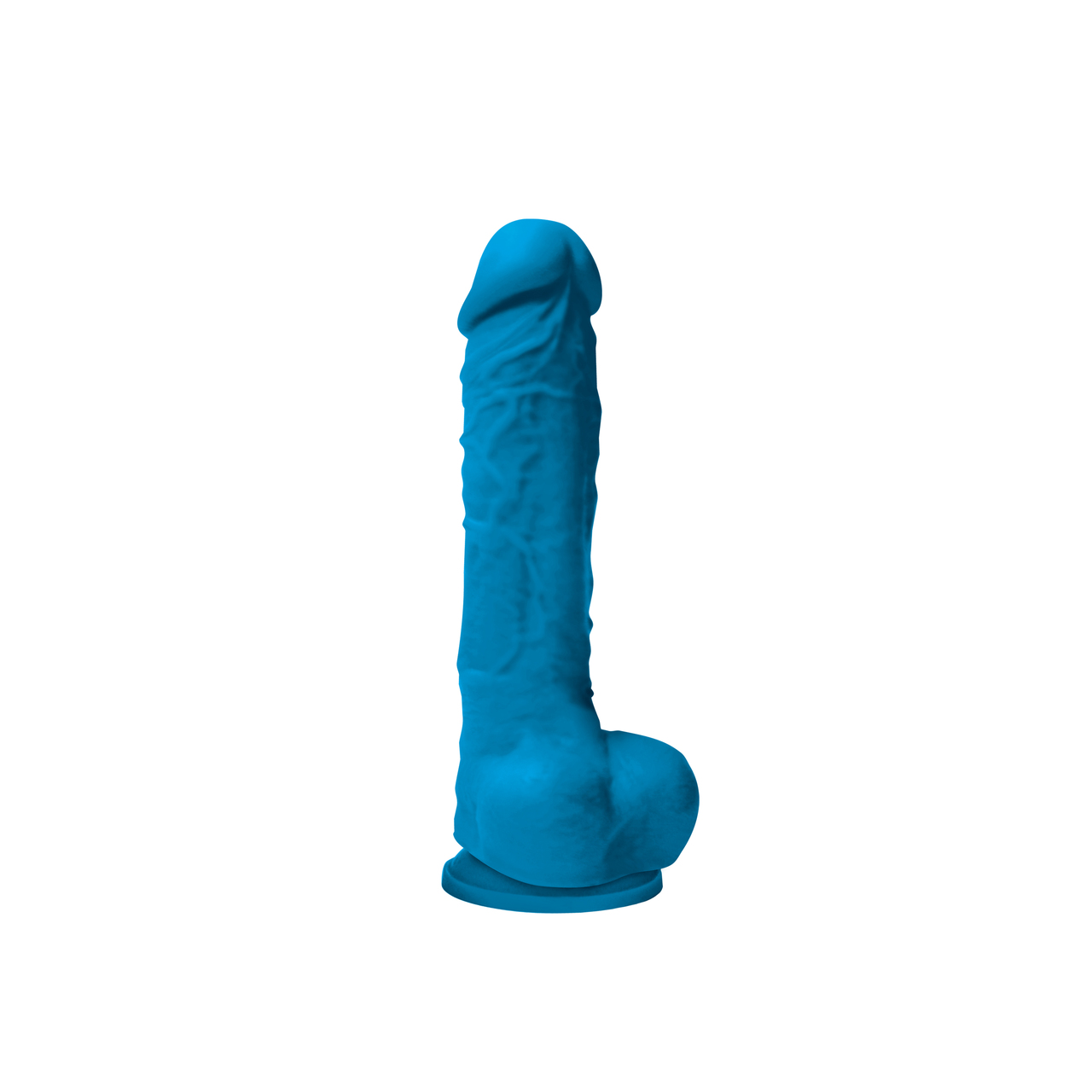 NS Novelties Colours Pleasures 5" Realistic Suction Cup Dildo - Blue