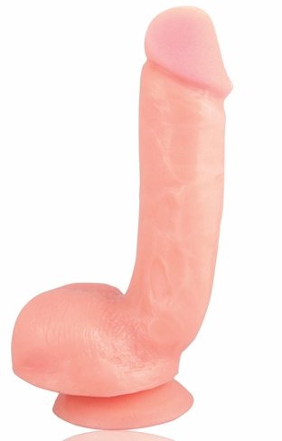 Blush X5 Hard On Suction Cup Dildo - Natural