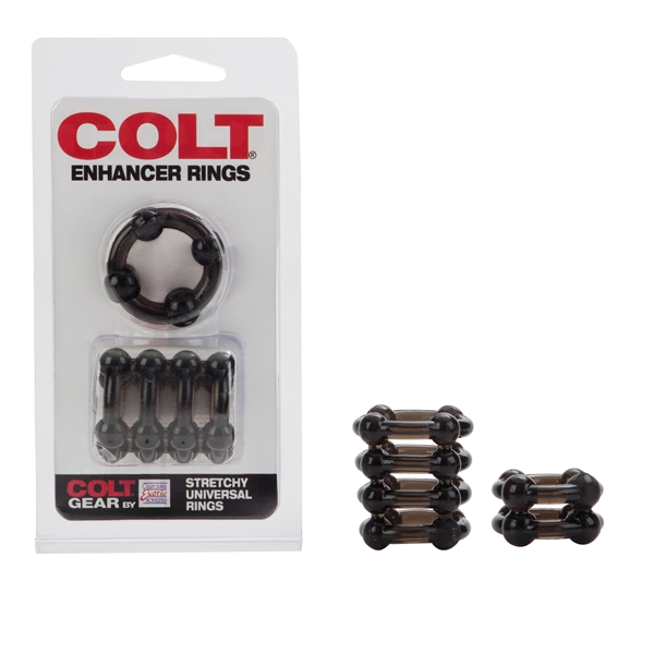 CalExotics Colt Enhancer Cock Rings - Black
