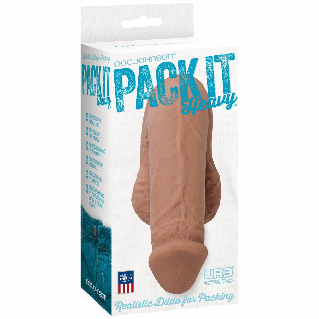 Doc Johnson Pack It Heavy Packer - Brown