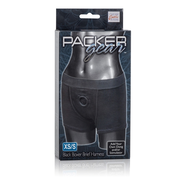 CalExotics Packer Gear Boxer Harness XS/S - Black