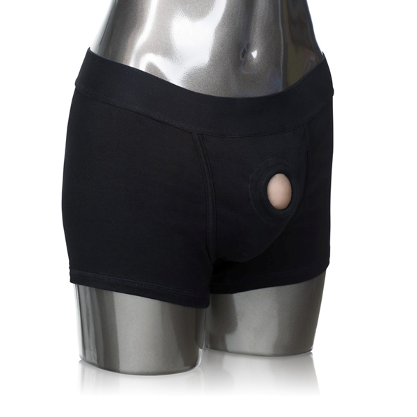 CalExotics Packer Gear Boxer Harness M/L - Black