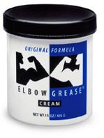 Elbow Grease Original Cream Personal Lubricant - 15 Oz Jar
