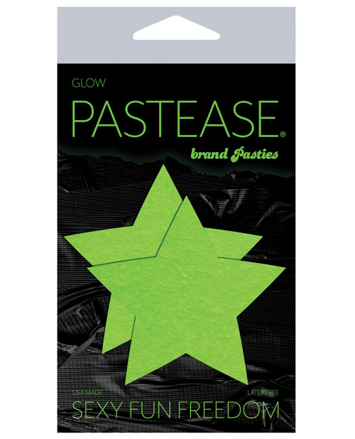Pastease Glow In The Dark Star - One Size Fits All Pasties