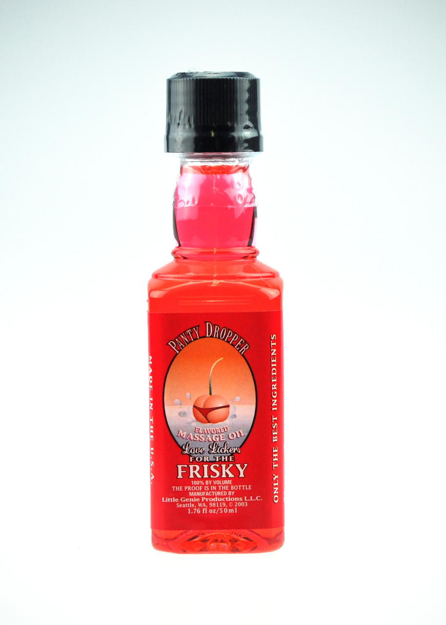Little Genie Love Lickers Panty Dropper Flavored Personal Lubricant - 1.76 Oz Cherry