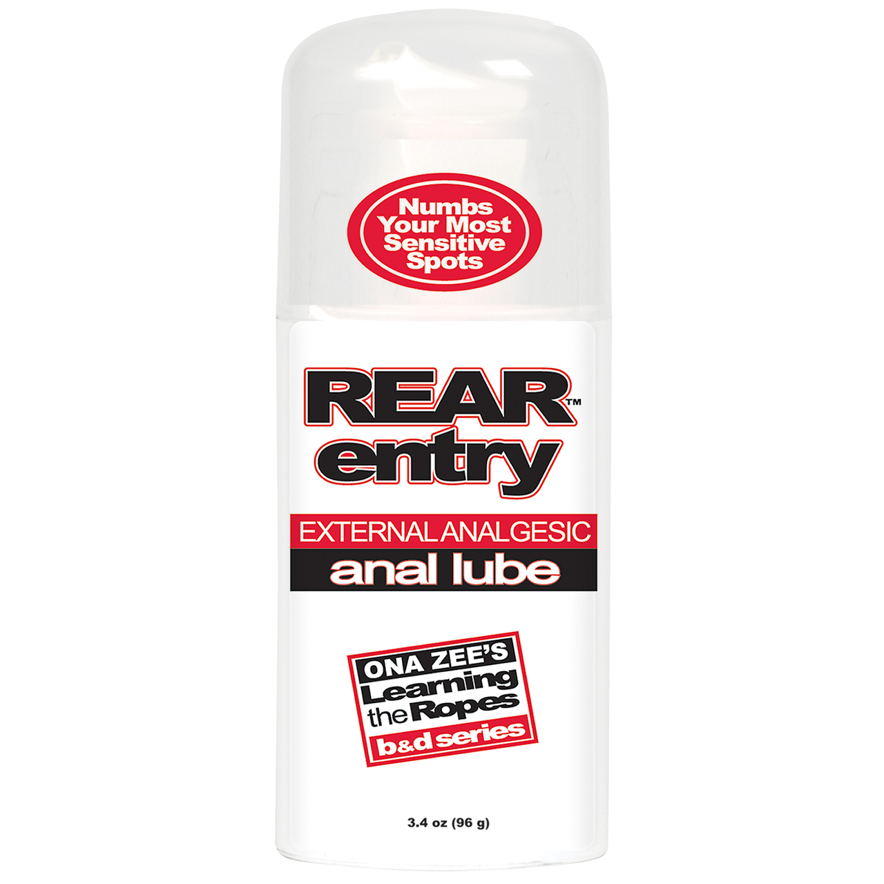 Doc Johnson Rear Entry Desensitizing Anal Personal Lubricant - 3.4 Oz
