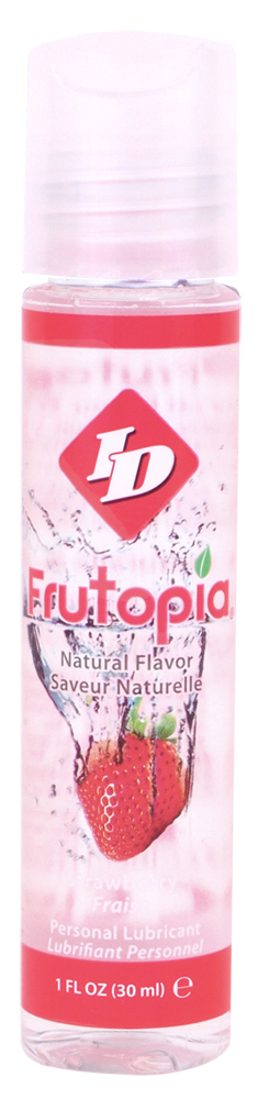 Id Frutopia Natural Personal Lubricant - 1 Oz Strawberry