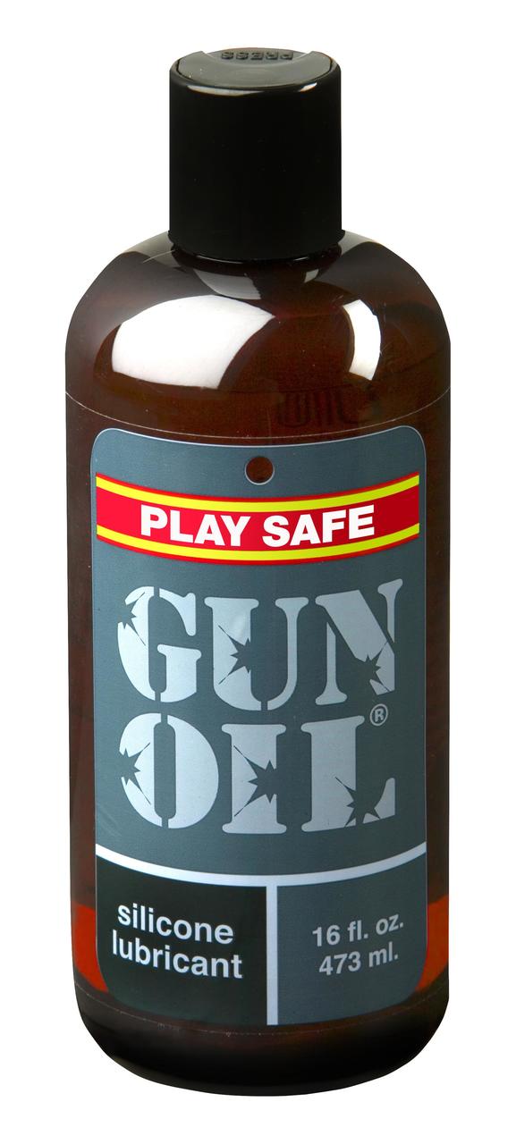 Gun Oil Silicone Personal Lubricant - 16 Oz
