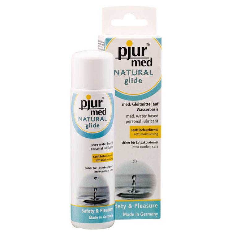 Pjur Med Natural Glide Personal Lubricant - 100Ml Bottle