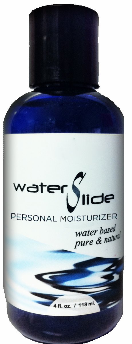 Earthly Body Water Slide Personal Lubricant Includes Carrageenan - 4 Oz Bottle