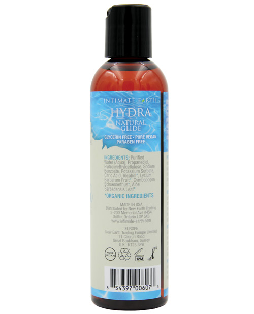 Intimate Organics Hydra Organic Plant Cellulose Water Based Personal Lubricant - 8 Oz